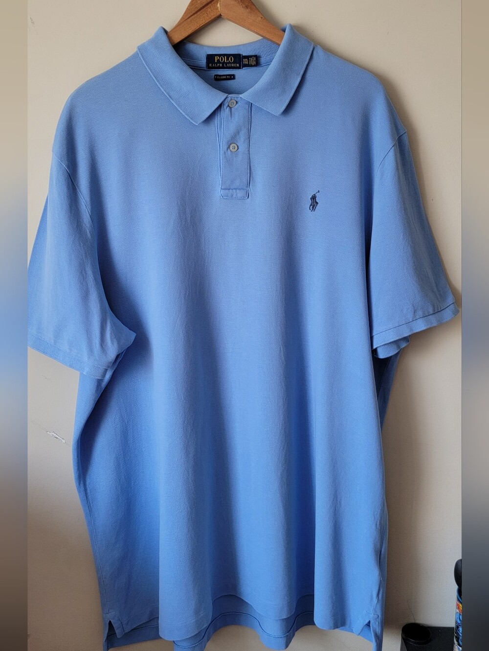 Polo by Ralph Lauren Classic Fit Light Blue Polo Shirt
